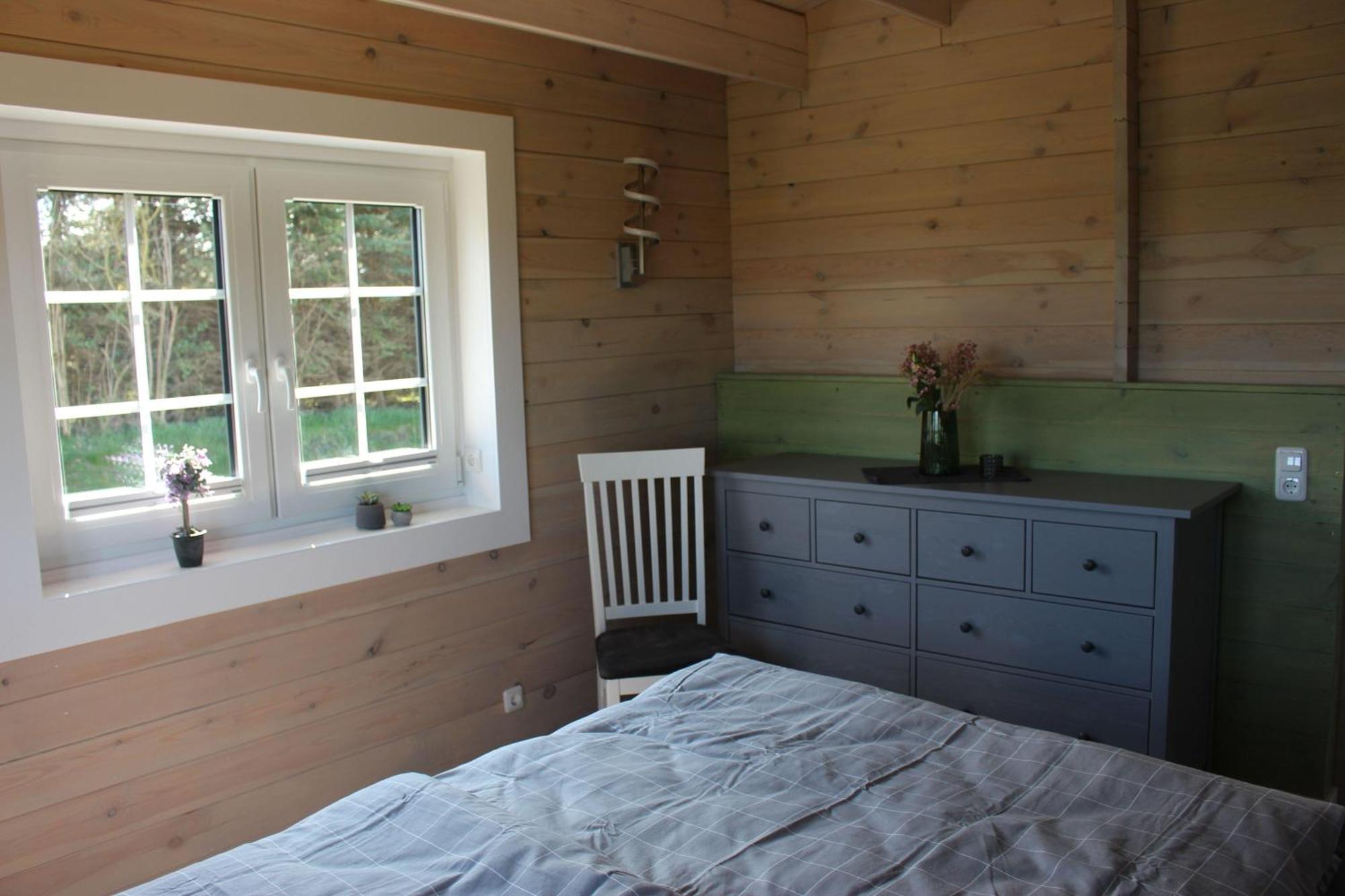 Idyllisches-Blockbohlenhaus-Mit-Eigenem-Garten-Und-Sauna-Zum-Wohlfuehlen Martensrade Kültér fotó