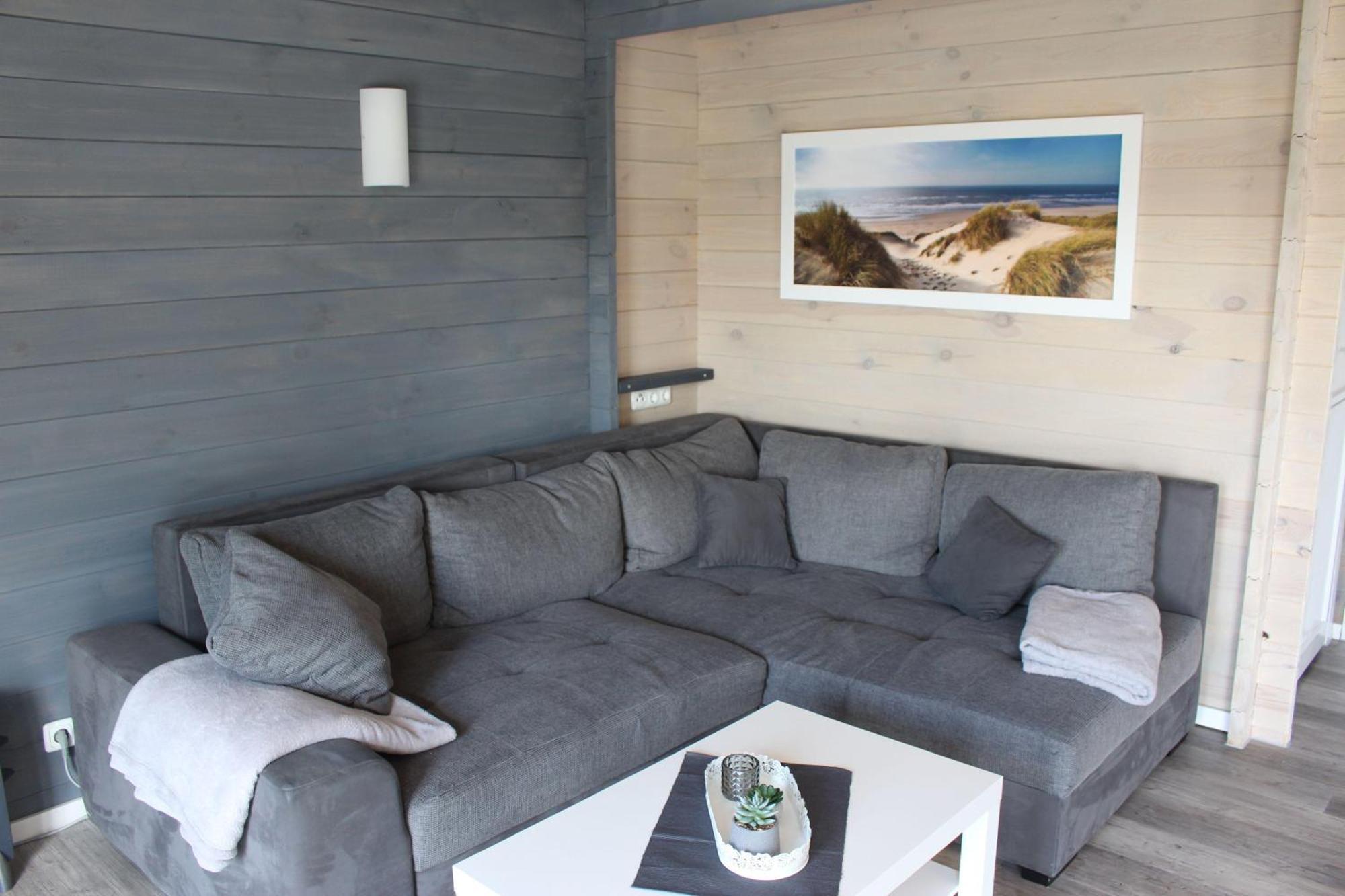 Idyllisches-Blockbohlenhaus-Mit-Eigenem-Garten-Und-Sauna-Zum-Wohlfuehlen Martensrade Kültér fotó