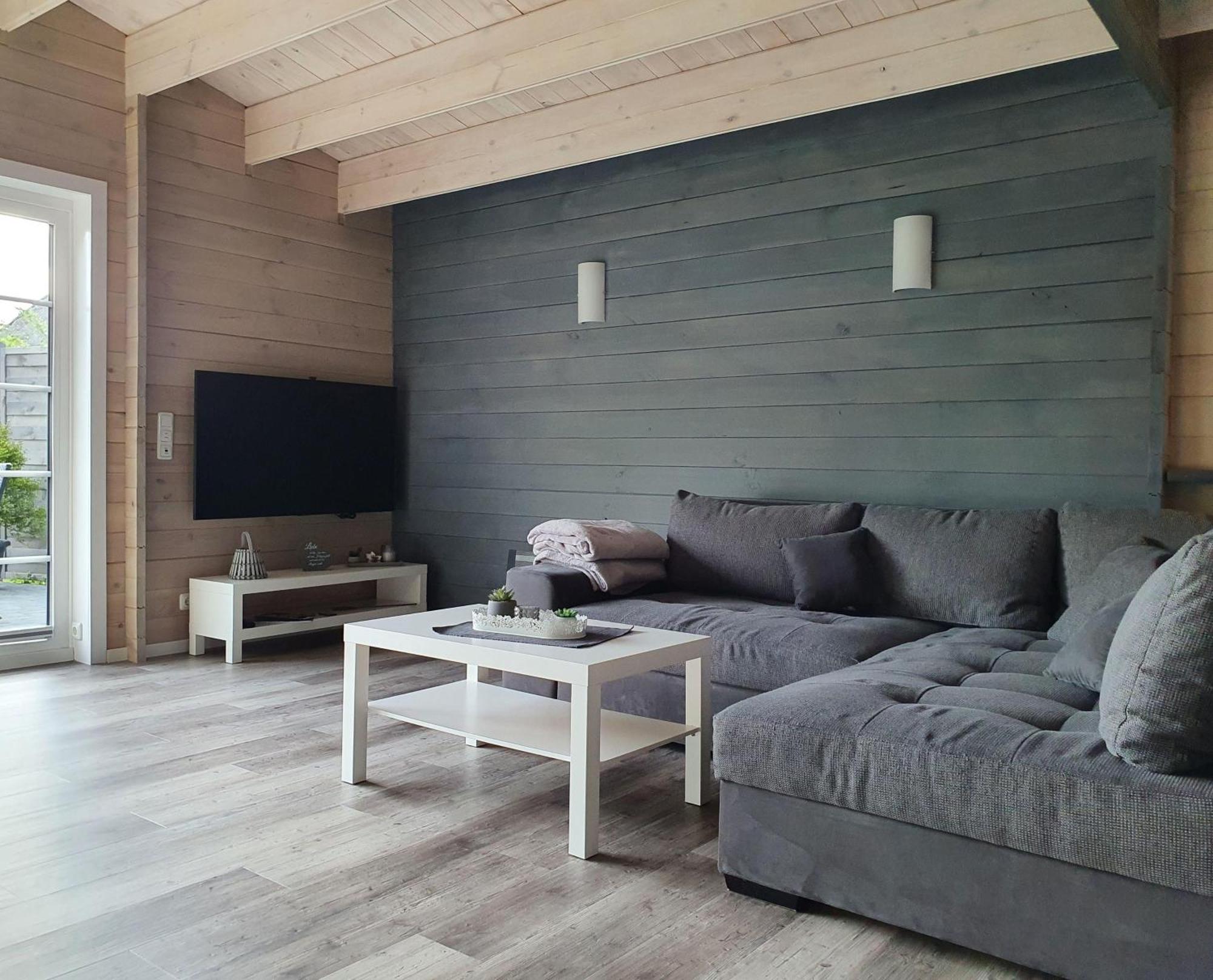 Idyllisches-Blockbohlenhaus-Mit-Eigenem-Garten-Und-Sauna-Zum-Wohlfuehlen Martensrade Kültér fotó